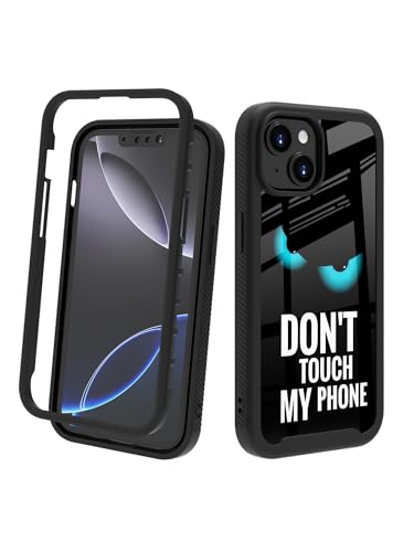POCOOA Kompatibel mit iPhone 14 / iPhone 13 Hülle – robuste Ganzkörper-Schutzhülle für Jungen und Kinder, Herren, doppellagig, stoßfest, robuste Handyhülle – Don't Touch My Phone 092 POCOOA Kompatibel mit iPhone 14 / iPhone 13 Hülle – robuste Ganzkörper-Schutzhülle für Jungen und Kinder, Herren, doppellagig, stoßfest, robuste Handyhülle – Don't Touch My Phone 092 von POCOOA