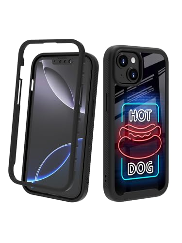 POCOOA Kompatibel mit iPhone 14 / iPhone 13 Hülle – robuste Ganzkörper-Schutzhülle für Jungen und Kinder, Herren, doppellagig, stoßfest, robuste Handyhülle – Hot Dog 134 POCOOA Kompatibel mit iPhone 14 / iPhone 13 Hülle – robuste Ganzkörper-Schutzhülle für Jungen und Kinder, Herren, doppellagig, stoßfest, robuste Handyhülle – Hot Dog 134 von POCOOA