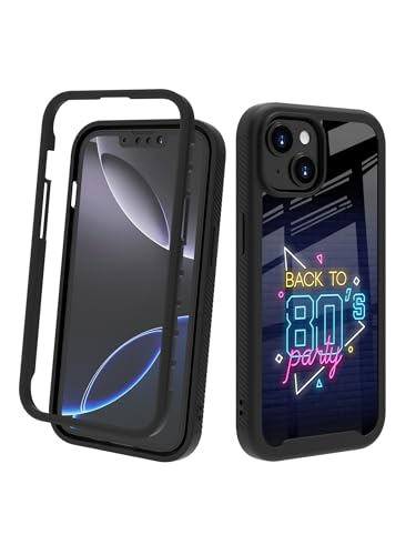 POCOOA Kompatibel mit iPhone 14 / iPhone 13 Hülle: Robuste Ganzkörper-Schutzhülle für Jungen und Herren, doppellagig, stoßfest, robuste Handyhülle – Back to 80's Party 148 POCOOA Kompatibel mit iPhone 14 / iPhone 13 Hülle: Robuste Ganzkörper-Schutzhülle für Jungen und Herren, doppellagig, stoßfest, robuste Handyhülle – Back to 80's Party 148 von POCOOA