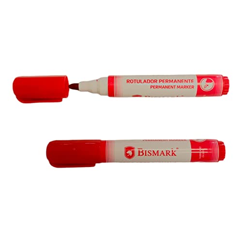 Bismark Filzstift für Perm. Rot, 1,5 mm von POE