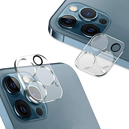2 Stück Kamera Schutz für iPhone 14 / Pro/Pro Max/Plus, Folie Panzerfolie Hart-Glas Linse (für iPhone 14 Pro) von POEGO
