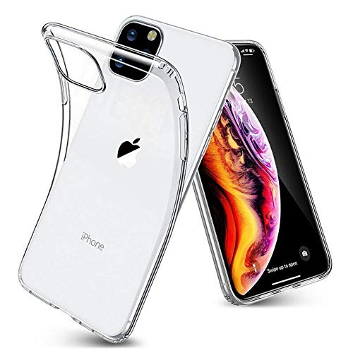 POEGO Handyhülle passend für iPhone 12/12 pro / 12 Mini und 12 max. Schutzhülle, Silikon Bumper Handycase Smartphone Schutz (für iPhone 12/12 pro, transparent) von POEGO