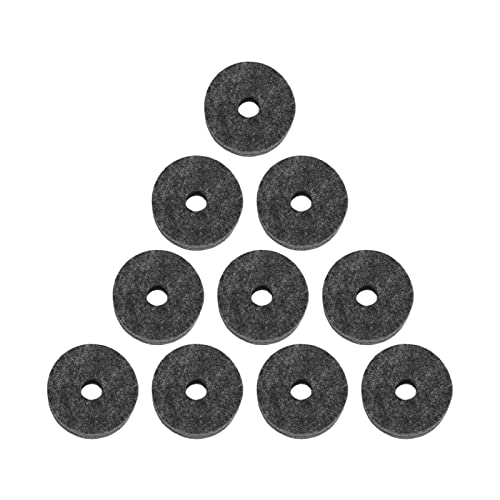 20pcs Cymbal Ständer Ersatzteile Drum Set Accessoires Nicht -Rutsch 4 Cm - Becken Schützen für Drum Set (GRAY) von POENVFPO