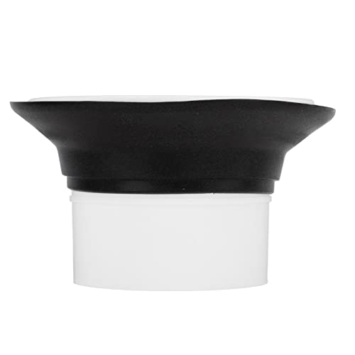 Drum Enhancer ABS GUMMBASS -Schlagzeug -Kick Boost mit Bequemer Einstellung und Öffnungsschützer für Drum Kit (WHITE) von POENVFPO