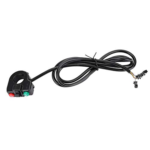 E Fahrrad Licht Hupen Schalter, mit 1,5 M Kabel, Blinker Licht Horn Schalter für Mountainbike Elektro Roller E Fahrrad Licht Hupen Schalter, mit 1,5 M Kabel, Blinker Licht Horn Schalter für Mountainbike Elektro Roller von POENVFPO