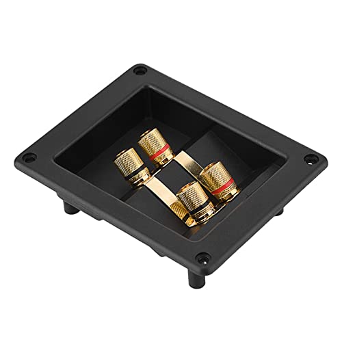 Hochwertige 4 Kupferbindung nach Dem Terminalanschluss für Lautsprecherbox, Einfache Installation für das Home - -System, Geeignet für DIY -Enthusiasten von POENVFPO