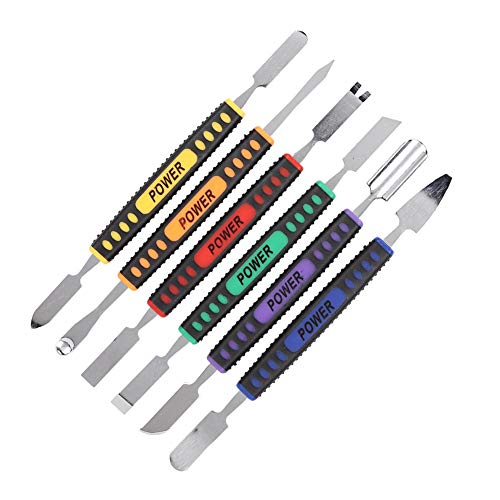 Metal -Hand -Tools Einstellen Crowbar nyfikna Reparaturkit für Mobiltelefon mit Doppelköpfen 6 PCs für Tablet Notebook MP3 MP4 MP5 Metal -Hand -Tools Einstellen Crowbar nyfikna Reparaturkit für Mobiltelefon mit Doppelköpfen 6 PCs für Tablet Notebook MP3 MP4 MP5 von POENVFPO