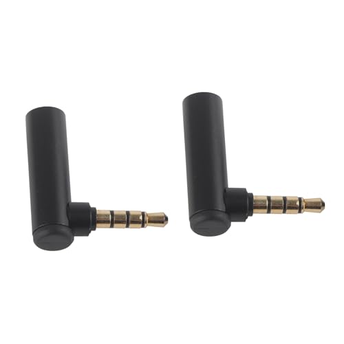 POENVFPO 3,5 Mm Männlicher Bis Weiblicher Rechtswinkeladapter Jack - Verschleiß - für aluminium Legendäre Hülle Kompatibel mit Telefonen, MP4 Spielern POENVFPO 3,5 Mm Männlicher Bis Weiblicher Rechtswinkeladapter Jack - Verschleiß - für aluminium Legendäre Hülle Kompatibel mit Telefonen, MP4 Spielern von POENVFPO