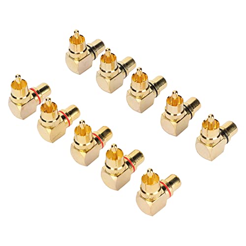 POENVFPO Kupfer Dual Channel 90 Grad -Adapter für Empfänger, Desktop -Computer Metall POENVFPO Kupfer Dual Channel 90 Grad -Adapter für Empfänger, Desktop -Computer Metall von POENVFPO