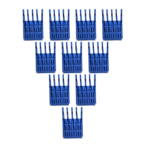 Spezialgitter -Design -Aluminium Squatssenkern für 3D Drucker TMC2100, 10st Blue Cooling Finns Spezialgitter -Design -Aluminium Squatssenkern für 3D Drucker TMC2100, 10st Blue Cooling Finns von POENVFPO