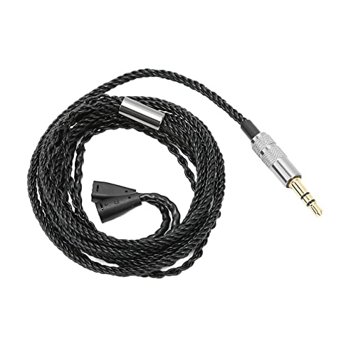 Upgrade -Kopfhörer mit 3,5 Mm, die Klangqualität für IE8 -Kopfhörer, Hohe Auflösung und Rauschreduzierung, PVC Material, 120 Cm Länge für Mobiltelefone und Tablets Verbessern, Verbessern Sie die von POENVFPO