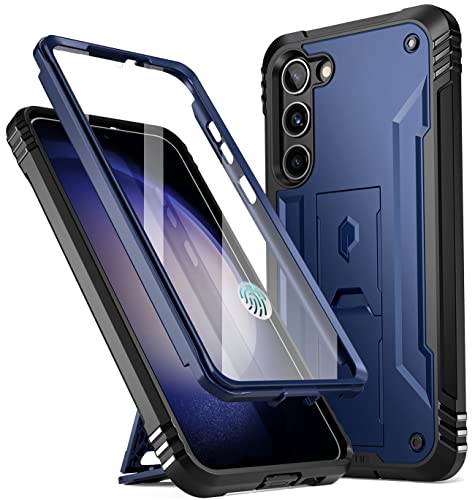 POETIC Revolution Hülle Kompatibel mit Galaxy S23+ Plus 5G 6,6 Zoll, Ganzkörper Stoßfeste Schutzhülle mit Ständer, eingebauter Displayschutz Arbeitet mit Fingerabdruck ID, Navy Blau POETIC Revolution Hülle Kompatibel mit Galaxy S23+ Plus 5G 6,6 Zoll, Ganzkörper Stoßfeste Schutzhülle mit Ständer, eingebauter Displayschutz Arbeitet mit Fingerabdruck ID, Navy Blau von POETIC