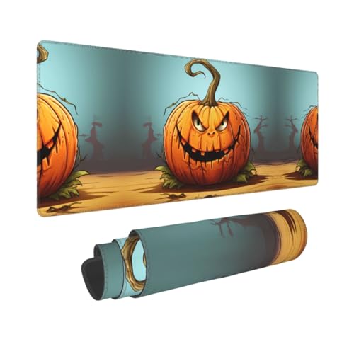 Poezjzw Gaming-Mauspad, großes erweitertes Mauspad, großer Computer für Zuhause, Büro, Gaming, Arbeit, 80 x 30 cm von POEZJZW