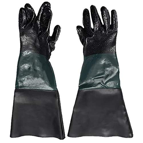 POFET 1 Paar 60-cm-Ersatzarbeitsschutzhandschuhe zum Sandstrahlen,Sandstrahlhandschuhe aus Gummi für Sandstrahlschränke 23,6 Zoll Sandstrahlhandschuhe POFET 1 Paar 60-cm-Ersatzarbeitsschutzhandschuhe zum Sandstrahlen,Sandstrahlhandschuhe aus Gummi für Sandstrahlschränke 23,6 Zoll Sandstrahlhandschuhe von POFET