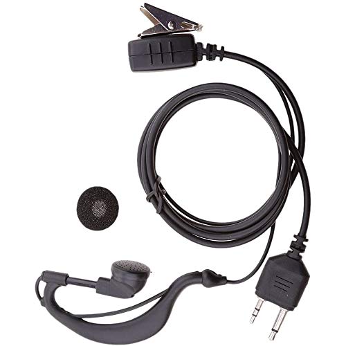 POFET 2-poliges Ohrhörer-Headset mit Mikrofon für Midland G6 G9 GXT550 Walkie Talkie von POFET