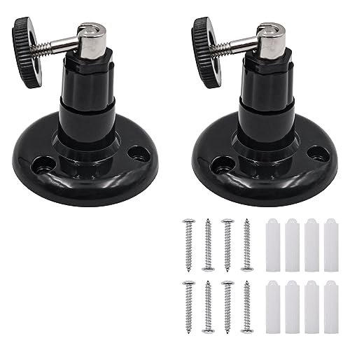 POFET 2PCS Sicherheitskamera Halterung Verstellbare Sicherheitskamera Wandhalterung Sicherheit Kamerahalter 360 Degree kompatibel mit Arlo Pro Blink von POFET