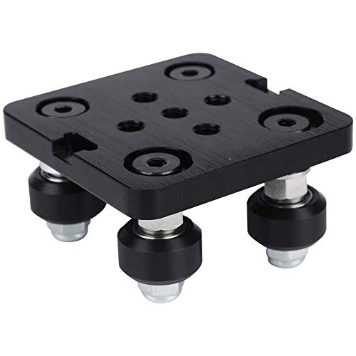 POFET 3D-Druckerteil Openbuilds Spezielle Gleitplatte für Aluminiumprofile V-Steckplatz Mini Five Roulette Openbuilds V Gantry Plat von POFET