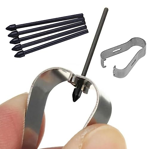 POFET 5PCS S Pen Nibs Touch Pen Tip mit Pinzette für Samsung S6 S6lite S7 S7FE S7+ S8 S8+ Note10 Note20 S21Ultra S22Ultra von POFET