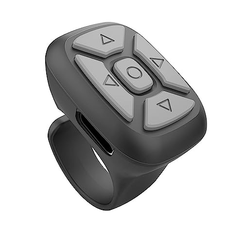 POFET Bluetooth-Fernbedienung für Tik Tok Bluetooth Page Turner Bluetooth 5.0 Shutter Remote Kompatibel mit IOS/Android POFET Bluetooth-Fernbedienung für Tik Tok Bluetooth Page Turner Bluetooth 5.0 Shutter Remote Kompatibel mit IOS/Android von POFET