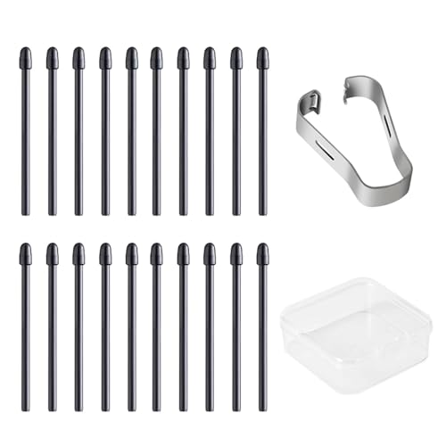 20 Ersatzspitzen für bemerkenswerte 2 Stylus-Stifte, Touch-Eingabestift-Federn, hochempfindliche Marker, Stylus-Spitze mit Installationswerkzeugen. 20 Ersatzspitzen für bemerkenswerte 2 Stylus-Stifte, Touch-Eingabestift-Federn, hochempfindliche Marker, Stylus-Spitze mit Installationswerkzeugen. von POHOVE