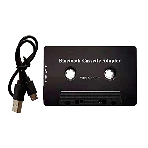Auto Audio Bluetooth Kassetten-Empfänger,Kassettenadapter für Bluetooth Autoradio KFZ Kassetten Adapter ​Auto-Kassetten-Aux-Adapter Auto-Kassetten-Adapter Auto-Kassetten-Playe(B) von POHOVE