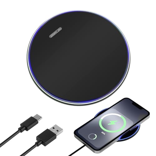 Kabelloses Ladegerät,20W Max Schnelles Induktions Ladegerät Wireless Charger Kompatibel mit Samsung Galaxy S23/S22/S21/S20/S10, Kompatibel mit iPhone 12/13/14/15, Huawei et al Kabelloses Ladegerät,20W Max Schnelles Induktions Ladegerät Wireless Charger Kompatibel mit Samsung Galaxy S23/S22/S21/S20/S10, Kompatibel mit iPhone 12/13/14/15, Huawei et al von POHOVE
