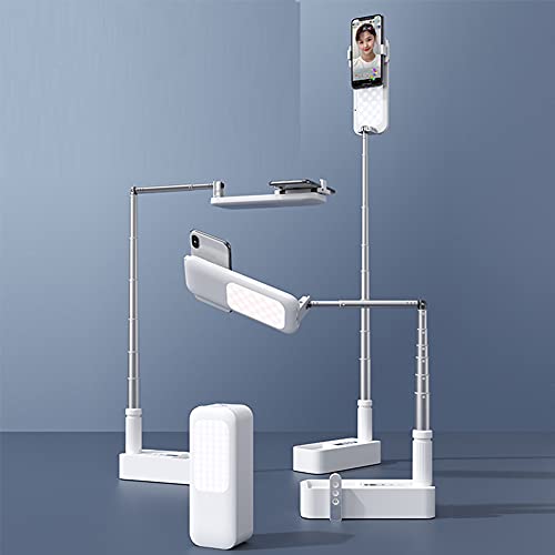 Pohove Selfie-Ständer, ausziehbar, faltbar, Licht 360° Rotation, aufladbar, Handyhalterung, Multifunktions-Halter mit Fernbedienung, LED-Licht für Videoaufnahmen Pohove Selfie-Ständer, ausziehbar, faltbar, Licht 360° Rotation, aufladbar, Handyhalterung, Multifunktions-Halter mit Fernbedienung, LED-Licht für Videoaufnahmen von POHOVE