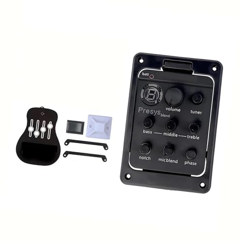 301 Piezo-Tonabnehmer 4-Band-EQ eingebauter Vorverstärker Mikrofon-Mixing für Akustikgitarre Professioneller Akustik Tonabnehmer 301 Piezo-Tonabnehmer 4-Band-EQ eingebauter Vorverstärker Mikrofon-Mixing für Akustikgitarre Professioneller Akustik Tonabnehmer von POHTYIT