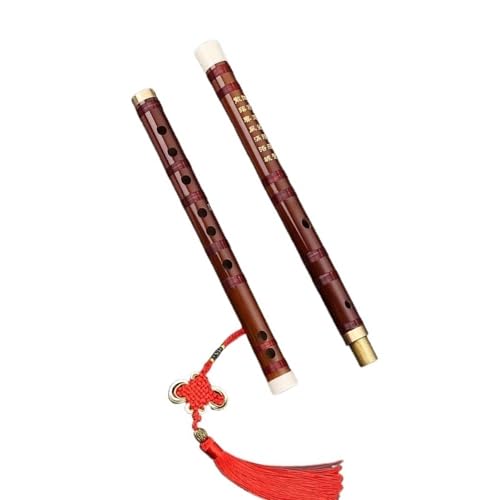 Bambusflöten Set Musikinstrument C-Tonart bitterer Bambus Querflöte braun einzelnes Kupfer Bambusflöten Set Musikinstrument C-Tonart bitterer Bambus Querflöte braun einzelnes Kupfer von POHTYIT