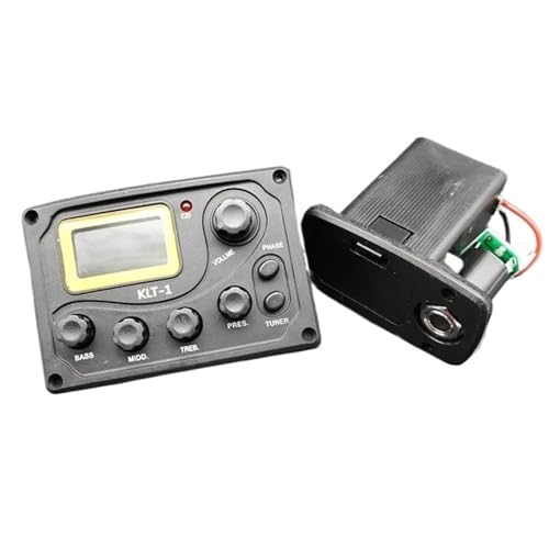 KLT 1 Vierband-Akustikgitarren-Piezo-Tonabnehmer-Vorverstärker mit integriertem Mikrofon-Equalizer und Tuner Professioneller Akustik Tonabnehmer KLT 1 Vierband-Akustikgitarren-Piezo-Tonabnehmer-Vorverstärker mit integriertem Mikrofon-Equalizer und Tuner Professioneller Akustik Tonabnehmer von POHTYIT