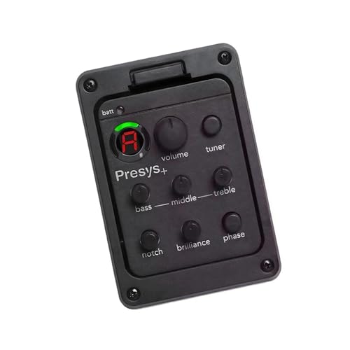 Klassischer Akustikgitarren-Equalizer-Tuner Piezo-Tonabnehmer eingebauter Vorverstärker 4-Band-Mikrofon-Mixing Professioneller Akustik Tonabnehmer Klassischer Akustikgitarren-Equalizer-Tuner Piezo-Tonabnehmer eingebauter Vorverstärker 4-Band-Mikrofon-Mixing Professioneller Akustik Tonabnehmer von POHTYIT