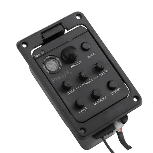 Piezoelektrischer Tonabnehmer Akustikgitarre 4-Band-EQ Tuner Mikrofon Hybrid-Vorverstärker Professioneller Akustik Tonabnehmer Piezoelektrischer Tonabnehmer Akustikgitarre 4-Band-EQ Tuner Mikrofon Hybrid-Vorverstärker Professioneller Akustik Tonabnehmer von POHTYIT