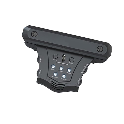 Standardversion Pickup-Mikrofon Dual-Modus für Akustikgitarre Schwarz Professioneller Akustik Tonabnehmer Standardversion Pickup-Mikrofon Dual-Modus für Akustikgitarre Schwarz Professioneller Akustik Tonabnehmer von POHTYIT