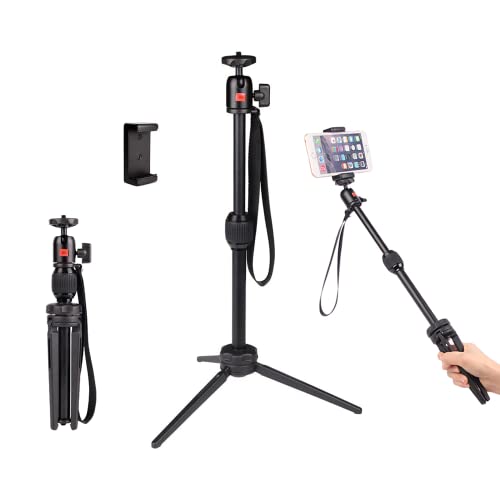 POLAM-FOTO Mini Tripod 40 cm Desktop Stativ mit Handy Halterung f¨¹r Smartphone/DSLR Kamera/Gopro ¡" von POLAM-FOTO