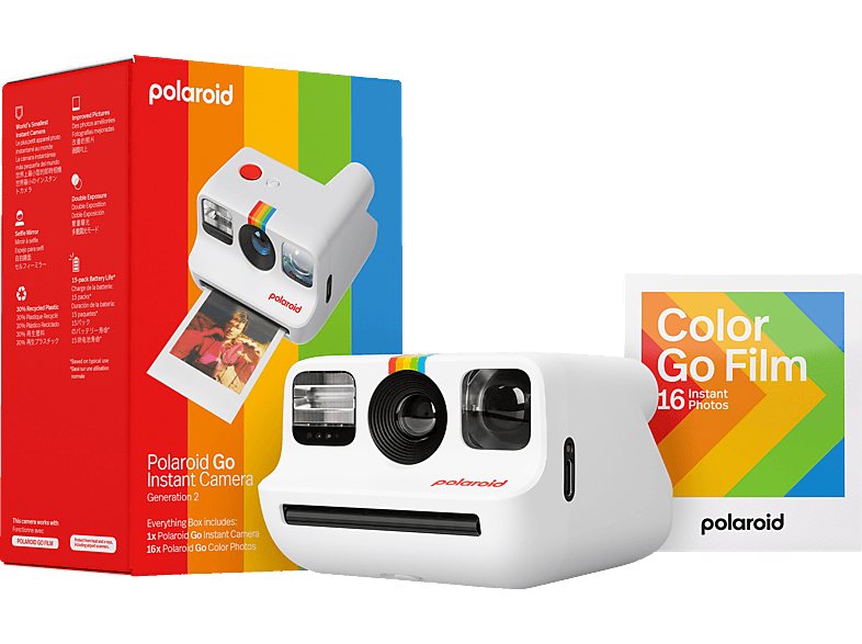 POLAROID Everythingbox Go Generation Sofortbild Kamera, Weiß POLAROID Everythingbox Go Generation Sofortbild Kamera, Weiß von POLAROID