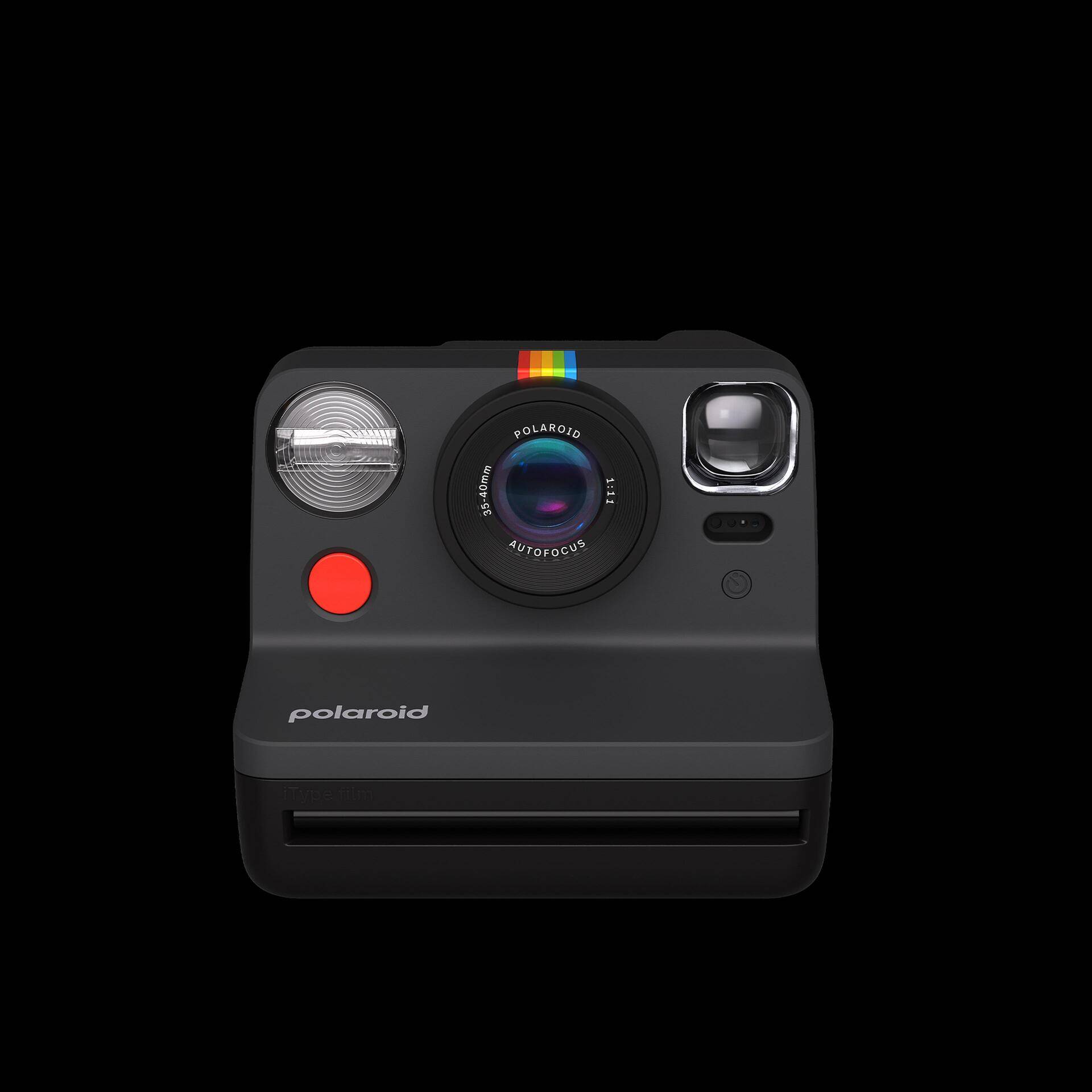Polaroid 39009095 Sofortbildkamera Schwarz (122236) von POLAROID