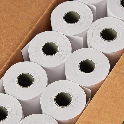 10 Rollen Rollen Thermopapier Kasse POS 57 x 18 x 12 mm von POLICART