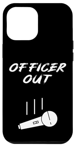 Hülle für iPhone 15 Plus Police Officer Out Polizist Polizistin Ruhestand Mikrofon Drop von POLICE OFFICER RETIREMENT PRODUCTS