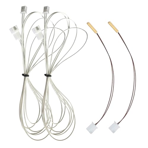 2pack 320°C Ender 3 Upgrade Thermistor 3x15MM Patrone Temperatursensor Ersatz NTC 100K 3950 w/1M Kabelverlängerung für alle Metall Ender 3 Pro/V2, CR10, V6 PT100 Vulkan Block 3D Drucker 2pack 320°C Ender 3 Upgrade Thermistor 3x15MM Patrone Temperatursensor Ersatz NTC 100K 3950 w/1M Kabelverlängerung für alle Metall Ender 3 Pro/V2, CR10, V6 PT100 Vulkan Block 3D Drucker von POLISI3D