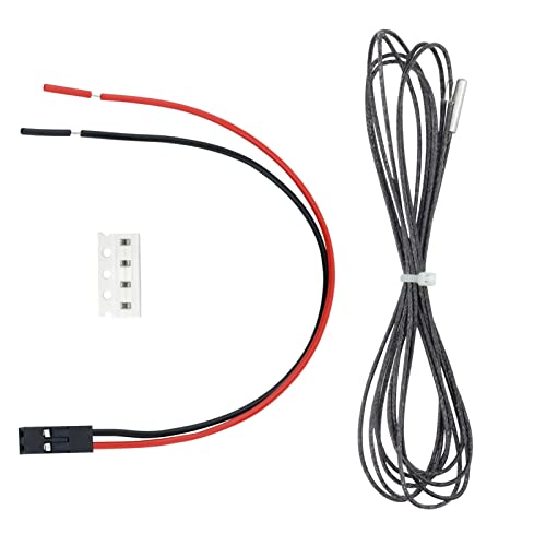 Bis zu 450 C PT1000 Thermistorkartusche Hochtemperatursensor für 3D-Drucker Volcano V6 Heizblock Hotend PEEK PEI Druck von POLISI3D