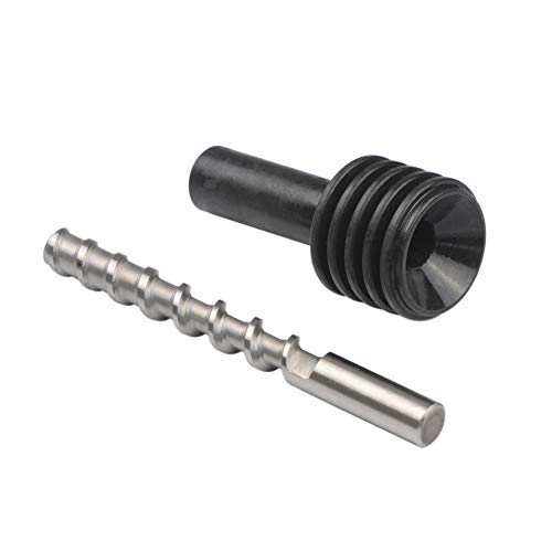 DIY Parts Pellet Feeding Screw Rod and Heat Break Tube Holder for Pellet Extruder large format 3D Printer Accessories von POLISI3D
