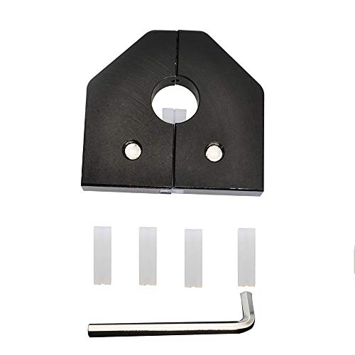 POLISI3D 3D-Drucker-Filament-Schweißverbinder, Teile gebrochener 3D-Drucker-Filamentstecker für 1,75 mm Ender 3 Pro Anet SKR 3D-Drucker PLA ABS Filament Sensor, Schwarz von POLISI3D