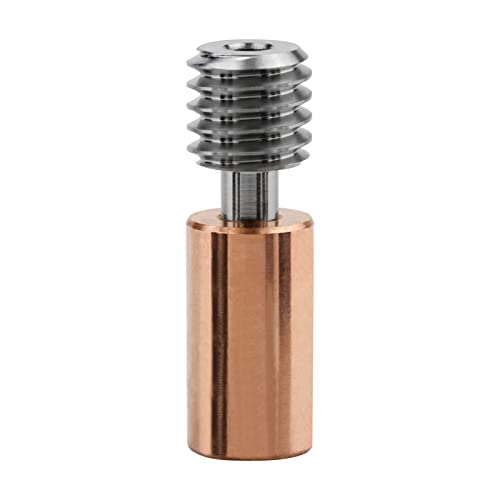 Sprite Extruder Pro Upgrade Kupfer + Titanlegierung Hals-Rohr Bimetall Heatbreak kompatibel mit Creality Ender 3 V3 SE, Ender 3 S1, Ender3 S1 Pro, CR10 Smart Pro, Sermoon V1 3D-Drucker von POLISI3D