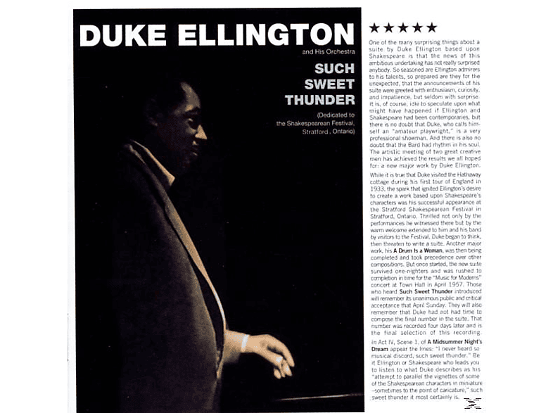 Duke Ellington - Such Sweet Thunder (CD) von POLL WINNE