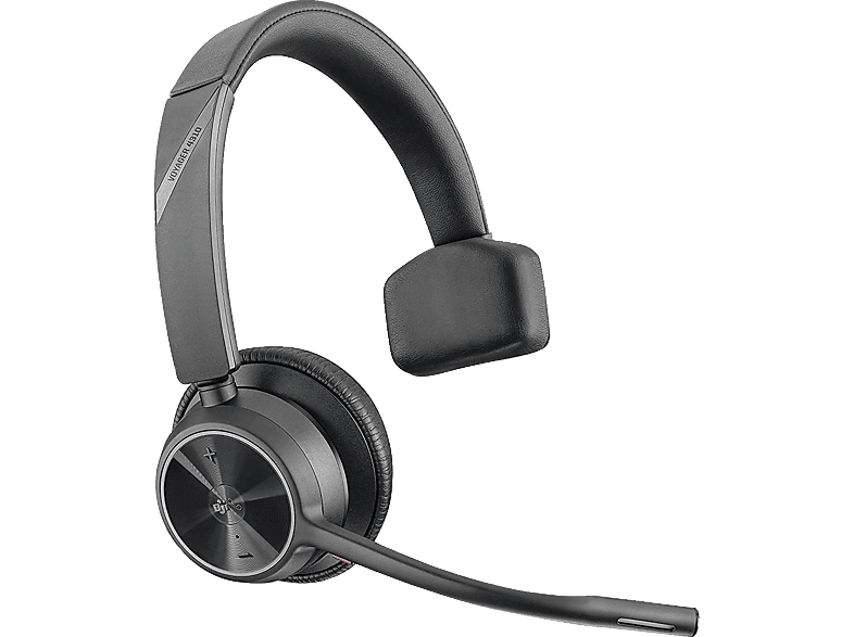 POLY Voyager 4310 UC, Over-ear Headset Bluetooth Schwarz von POLY
