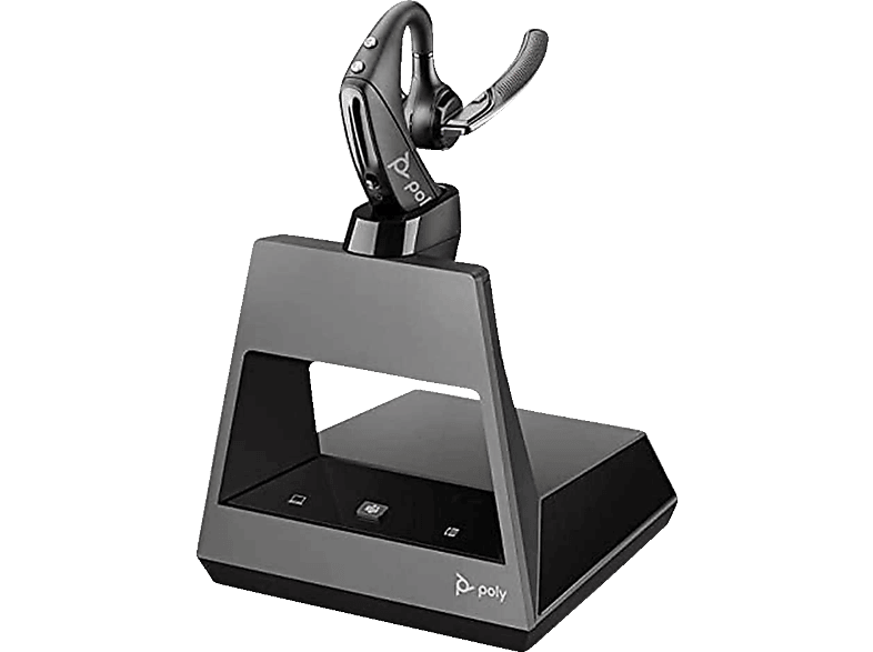 POLY Voyager 5200 Office, In-ear Headset Bluetooth Schwarz von POLY