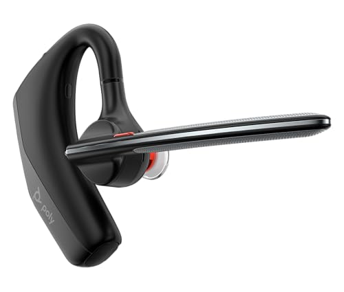 Poly Voyager Legend 30 Bluetooth-Headset – Noise Cancelling, WindSmart, Smart-Sensor, 10 Stunden Akkulaufzeit, Ergonomisches Design, Schwarz von Poly
