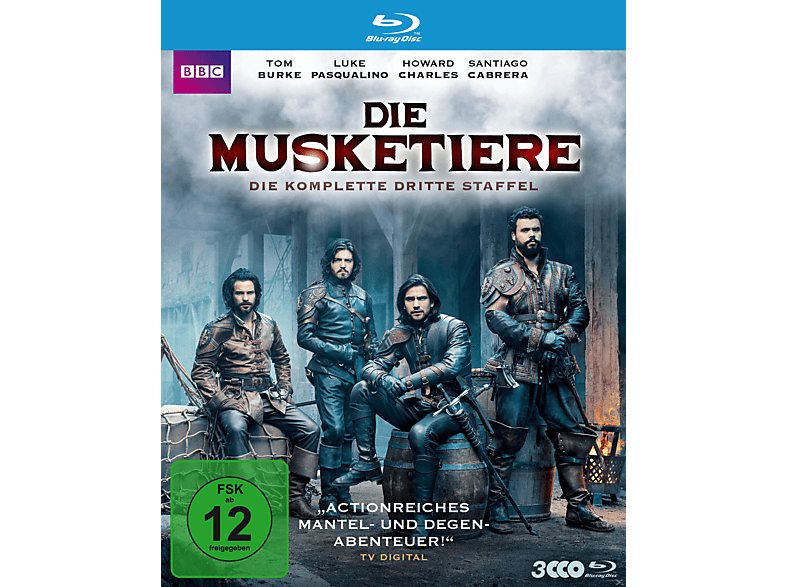 Die Musketiere - komplette dritte Staffel Blu-ray von POLYBAND