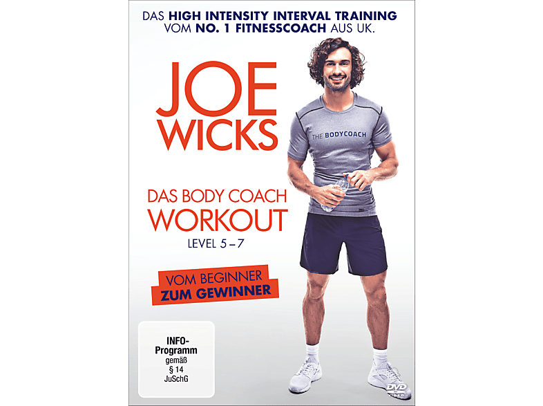 JOE WICKS LEVEL 5-7 BODY COACH WORKOUT DVD JOE WICKS LEVEL 5-7 BODY COACH WORKOUT DVD von POLYBAND