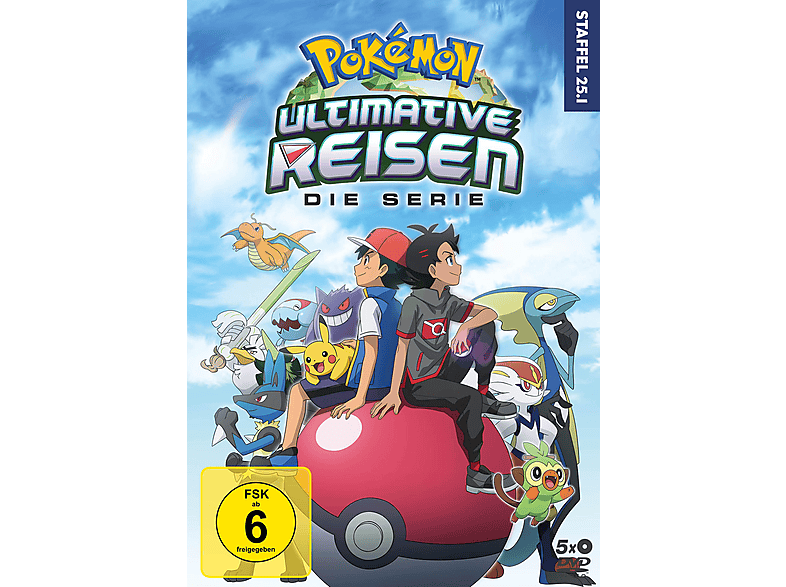 Pokemon Ultimative Reisen - Die Serie: Staffel 25 Volume 1 DVD von POLYBAND